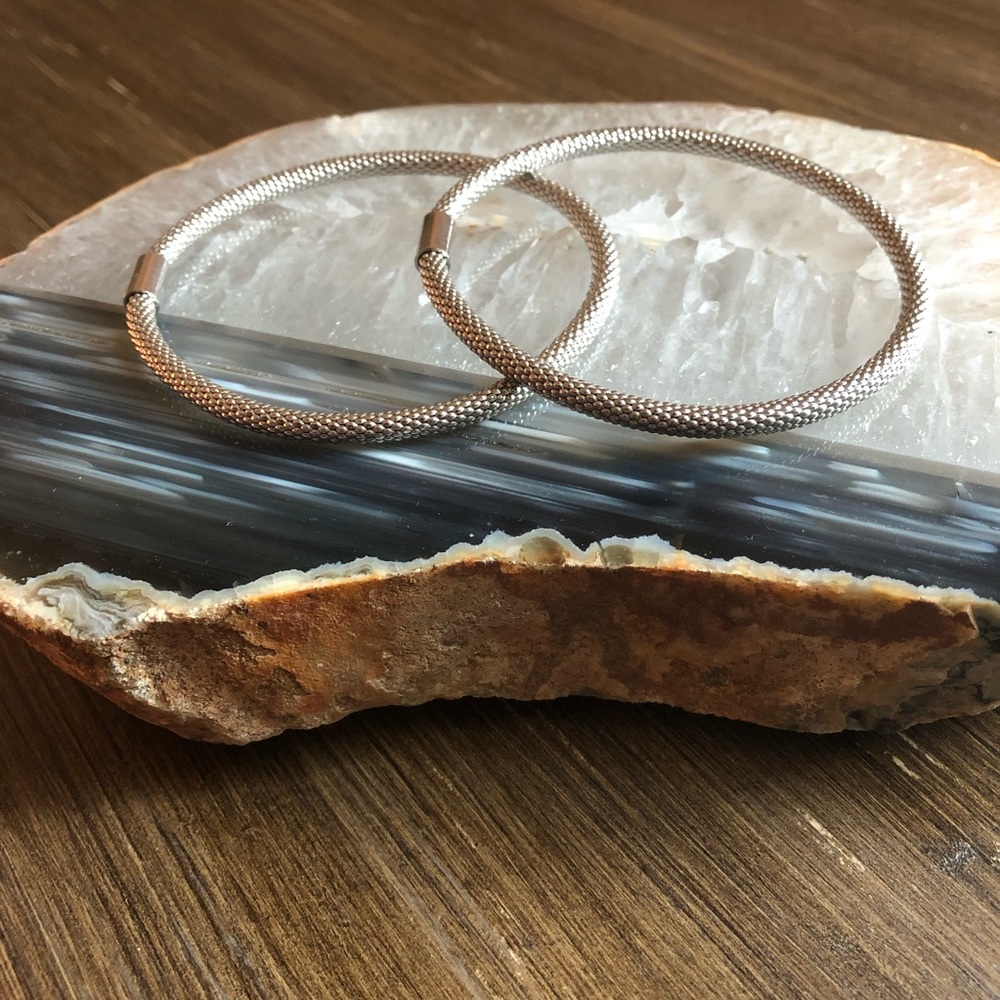 Savvy Cie Mesh Stretch Bracelet